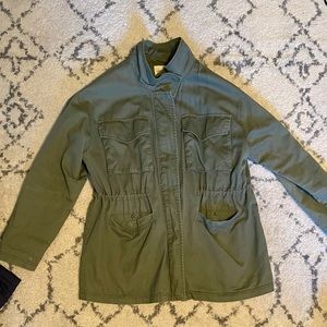 Universal Thread Utility Bomber Jacket - Green XXL